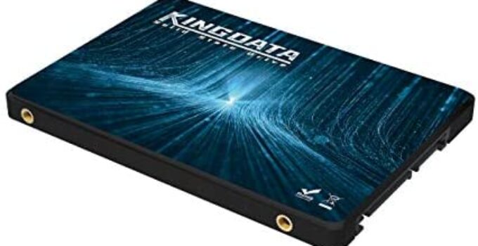 Kingdata SSD 60GB SATA 2.5″ Internal Solid State Drive SATAIII 6 Gb/s High-Performance 7MM Height SSD (60GB, 2.5”SATA3)