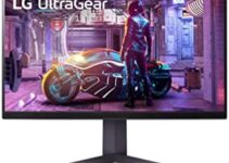LG UltraGear QHD 32-Inch Gaming Monitor 32GQ850-B, Nano IPS 1ms (GtG) with ATW, VESA DisplayHDR 600, NVIDIA G-SYNC, and AMD FreeSync, 240Hz, Black