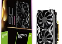 EVGA GeForce GTX 1650 SC Ultra Gaming, 04G-P4-1057-KR, 4GB GDDR5, Dual Fan, Metal Backplate
