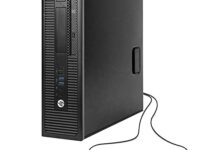 HP EliteDesk 800 G1 SFF Desktop,Intel i5,16GB RAM,256GB SSD,Win10 Pro(Renewed)