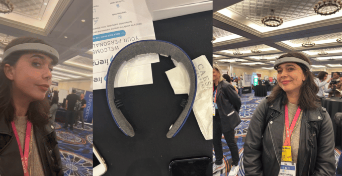 CES 2023: This AI headband is designed to literally talk you into better sleep