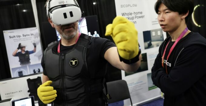 From bees to bullets, CES tech show gives gamers the feels