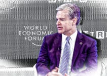 FBI Director Tells WEF Future of National Security is ‘Collaboration’ Between Big Tech and Government