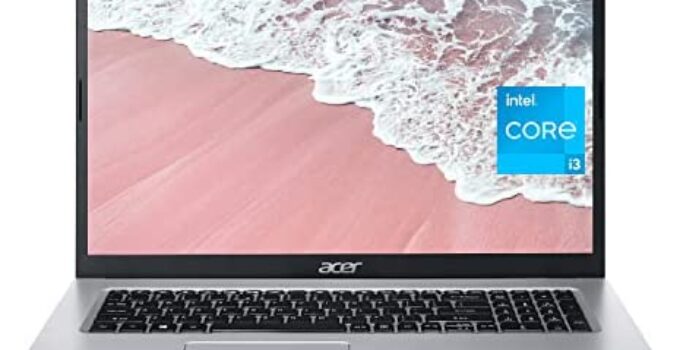 Acer Aspire 3 Laptop, 17.3 inch Full HD IPS Display, 11th Gen Intel Core i3-1115G4, Compact Design, Long Battery Life, Webcam, Wi-Fi, Bluetooth, HDMI, Windows 11 (16GB RAM | 1TB SSD)