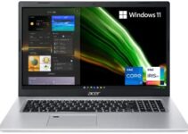 Acer Aspire 5 A517-52-75N6 Laptop | 17.3″ Full HD IPS Display | 11th Gen Intel Core i7-1165G7 | Intel Iris Xe Graphics | 16GB DDR4 | 512GB SSD | WiFi 6 | Fingerprint Reader | BL Keyboard | Windows 11