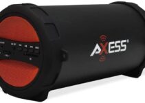 Axess Speakers Bluetooth Wireless Portable — at Home, Car Speakers, Or Outdoor Speaker with Aux, SD Card, & USB Compatibility for Amazing Sound – SPBT1041