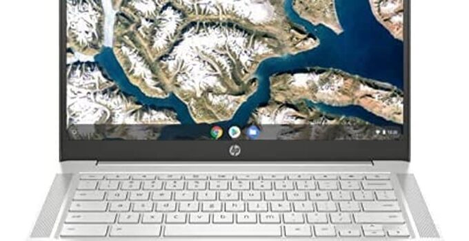 HP Chromebook Laptop 14a-na1043cl 14″ Diagonal FHD IPS Display 1920 x 1080 Intel Celeron N4500 4 GB Memory 64 GB eMMC Storage Chrome OS Mineral Silver (Renewed)