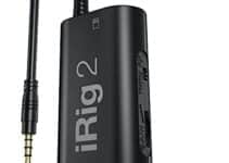 IK Multimedia iRig 2 Portable Guitar Audio Interface, Lightweight Audio Adapter for iPhone, iPad and Android Smartphones and Tablets, with Instrument Input and Headphone/amplfiier Outs