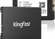 KingFast 512GB SSD SATA III 2.5 Inch Internal SSD – 6 Gb/s SSD Internal Hard Drive Up to 550 MB/s Compatible with Laptop & PC Desktop