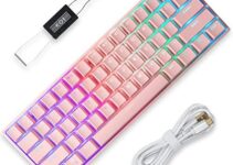 Koi Co (Koi61) Hot Swappable Keyboard – 60 Percent Hot Swap Keyboard – 5 pin Hotswap Keyboard- DIY Custom Keyboard – 60 Percent Keyboard – RGB Mechanical Keyboard – Keyboard PCB