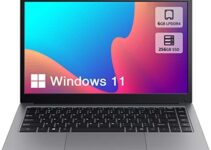 Tulasi 2022 New Windows 11 Laptop, 6GB RAM 256GB SSD Laptop Computers, Intel Celeron J4005, 14 inch Ultra-Slim Laptop, Support WiFi, Bluetooth, Long Battery Life, Expandable up to 1TB