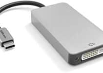 USB-C to Dual Link DVI Adapter, 2560X1600 at 60Hz, (Designed for Apple Cinema Display)