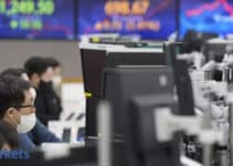 US stock market: Tech, megacaps drag Wall Street to lower close as big market week kicks off