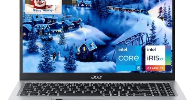 Acer Newest Aspire 5 15.6″ FHD 1080P Laptop Computer, 11th Gen Intel Core i5-1135G7, 20GB DDR4 RAM 512GB SSD, Backlit KB Fingerprint Reader WiFi 6 Bluetooth HDMI Windows 11