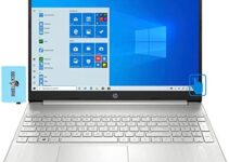 HP 15t 15.6″ Touchscreen FHD IPS Business Laptop (Intel i7-1165G7 4-Core 2.80GHz, 16GB RAM, 512GB SSD, Intel Iris Xe, Fingerprint, AC WiFi, BT 5.1, HD Webcam, Win 11 Home) with Dockztorm Dock