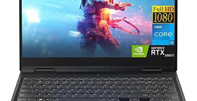 Lenovo Ideapad 3i Gaming Laptop 2022 Newest,15.6 inch FHD Display, Intel Core i5-12500H 12-core Processor, NVIDIA RTX 3050Ti Graphics, 16GB RAM, 512GB SSD, Windows 11 Home, Bundle with JAWFOAL