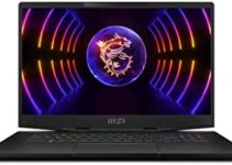 MSI Stealth 17 Studio 17.3″ QHD 240Hz Gaming Laptop: Intel Core i9-13900H, RTX 4080, 32GB DDR5, 1TB NVMe SSD, Thunderbolt 4, USB-Type C, Cooler Boost Trinity+, Win11 Home: Core Black A13VH-053US