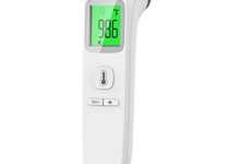 No-Touch Forehead Thermometer for Adults, Baby, Kids, Infrared Temporal Thermometer with Silent Mode, LCD Display and Memory Function, Ideal for Whole Family