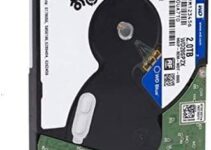 WD Blue 2TB Mobile Hard Disk Drive – 5400 RPM SATA 6 Gb/s 128MB Cache 2.5 Inch 7mm – WD20SPZX WD Recertified (Renewed)
