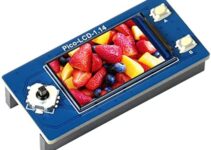 Waveshare 1.14inch LCD Display Module for Raspberry Pi Pico, 65K RGB Colors 240×135 Pixels IPS Screen, Embedded ST7789 Driver SPI Interface