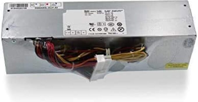 240W Desktop Power Supply Unit PSU Replacement for Dell OptiPlex 390 790 990 3010 7010 9010 (Small Form Factor) SFF Systems H240AS-00 AC240AS-00 L240AS-00 AC240ES-00 H240ES-00 Series
