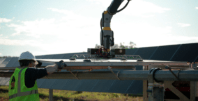 Robotics company advances autonomous solar farm construction tech