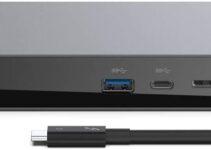 Belkin Thunderbolt 3 Dock Pro w/ Thunderbolt 3 Cable – USB-C Hub – USB-C Docking Station for MacOS & Windows, Dual 4K @60Hz, 40Gbps Transfer Speed, 85W Upstream Charging, w/ Ethernet, SD & Audio Ports