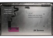 Daplinno 27″ Screen Replacement Assembly W/Front Glass Panel for iMac A1419 LCD Display LM270WQ1-SD F1 SD F2 Compatible Late 2012 2013 Year 2K Version Only EMC:2639