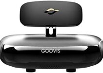 GOOVIS Pro AMOLED Display Head-Mounted Display Blu-Ray 2D / 3D Glasses for Netflix Prime Video Hulu Apple TV+ YouTube Video Movies Compatible with PS5 and Any Other Gaming Consoles HDMI connectable