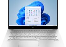 HP 2023 Envy Laptop 17.3" FHD IPS Touchscreen 10-Core 12th Intel i7-1255U Iris Xe Graphics 64GB DDR4 4TB SSD Thunderbolt 4 Wi-Fi 6E Backlit Keyboard w/ FP Reader Windows 11 w/ RATZK 32GB USB