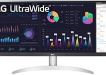 LG UltraWide FHD 29-Inch Computer Monitor 29WQ600-W, IPS with HDR 10 Compatibility, AMD FreeSync, and USB Type-C, White