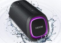 LG XBOOM Go Portable Bluetooth Speaker XG5QBK – LED Lighting and up to 18-Hour Battery, Black