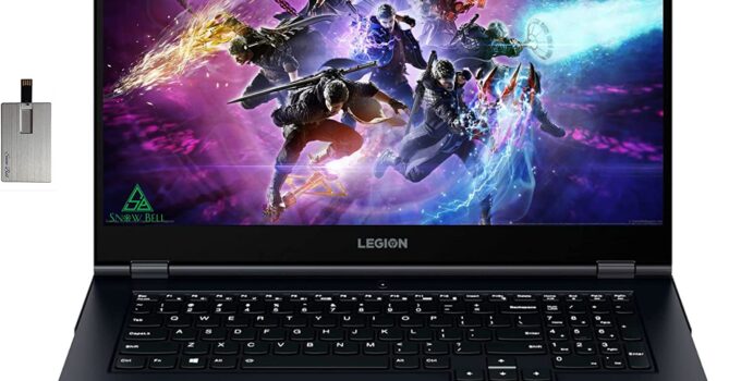 Lenovo 2023 Legion 5 17.3" 144Hz Gaming Laptop, AMD Ryzen 7 5800H, 64GB RAM, 2TB PCIe SSD, NVIDIA GeForce RTX 3050, Backlit Keyboard, WiFi 6, Phantom Blue, Win 11 Pro, 32GB SnowBell USB Card