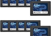 Patriot Burst Elite SATA 3 120GB SSD 2.5″ – 10 Pack