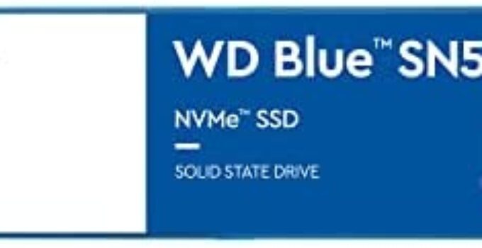 Western Digital 2TB WD Blue SN570 NVMe Internal Solid State Drive SSD – Gen3 x4 PCIe 8Gb/s, M.2 2280, Up to 3,500 MB/s – WDS200T3B0C