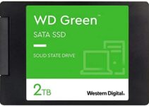 Western Digital 2TB WD Green Internal PC SSD Solid State Drive – SATA III 6 Gb/s, 2.5″/7mm, Up to 550 MB/s – WDS200T2G0A