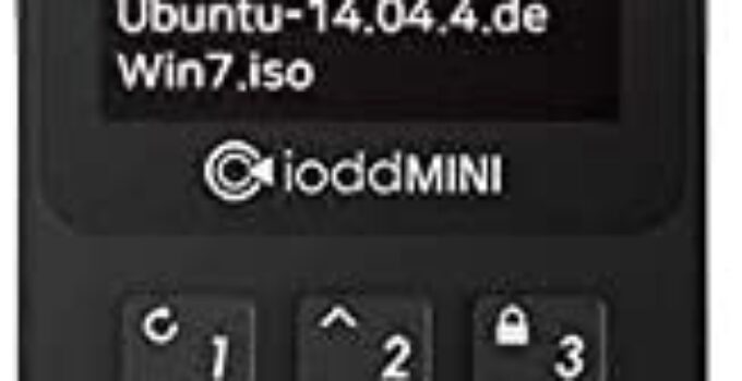 iodd Mini USB 3.0 256-bit Secure encrypted SSD Drive (256GB)