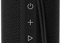 MIATONE Portable Bluetooth Speakers 36W Stereo Sound Bass Boost, Bluetooth 5.3 Wireless Speaker USB Type C Outdoor, 5000mAh 16H Playtime IPX7 Waterproof, Color Lights Speaker – Black