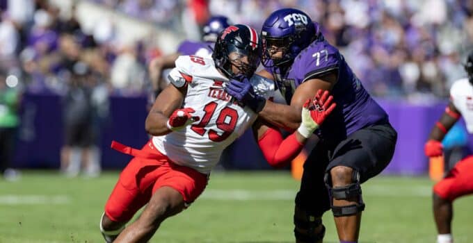 Texas Tech pass rusher Tyree Wilson has the highest upside of any defender in the 2023 NFL Draft
