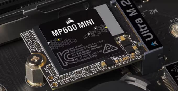 Corsair’s teeny MP600 Mini SSD is ideal for the Steam Deck