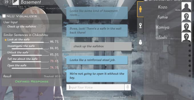 Square Is Turning a Classic Visual Novel Into a Natural Language Processing Tech Demo
