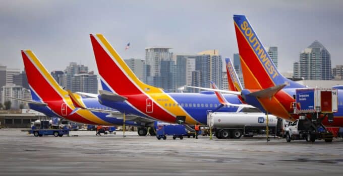 Technology issues delay more than 2,100 Southwest Airlines flights nationwide
