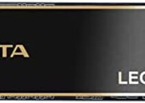 ADATA 1TB SSD Legend 960, NVMe PCIe Gen4 x 4 M.2 2280, Speed up to 7,400MB/s, Internal Solid State Drive for PS5 with Heatsink, Gaming, High Performance Computing, Super Endurance with 3D NAND