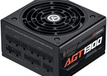 ARESGAME AGT Series 1300W PCIE 5.0 Power Supply, 80 Plus Gold Certified, Fully Modular, 10 Year Warranty