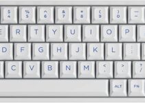 Akko Blue on White 3068B Plus Hot-swappable Mechanical Gaming Keyboard with PBT Keycaps, 2.4G Wireless/Bluetooth/Wired 65 Percent 68-Key RGB White Keyboard, Compatible with Mac & Win (Jelly Purple)
