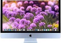 Apple iMac 21.5-inch Retina 4K Display MNDY2LL/A Mid-2017 – Intel Core i5 3.0GHz, 8GB RAM, 256GB SSD – Silver (Renewed)
