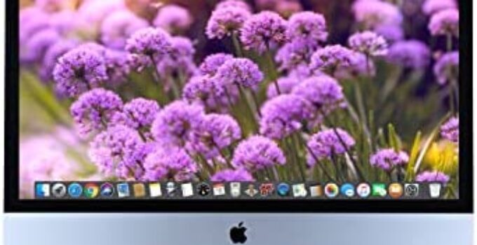 Apple iMac 21.5-inch Retina 4K Display MNDY2LL/A Mid-2017 – Intel Core i5 3.0GHz, 8GB RAM, 256GB SSD – Silver (Renewed)