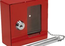 BARSKA Breakable Emergency Key Box w/Attached Hammer