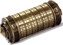 Cryptex Da Vinci Code Mini Cryptex Lock Puzzle Boxes with Hidden Compartments Anniversary Valentine’s Day Romantic Birthday Gifts for Her Gifts for Girlfriend Box for Men