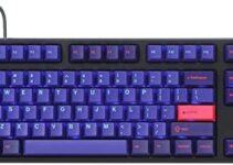 DROP Signature Series Mechanical Keyboard – Tenkeyless TKL (87 Key), GMK Doubleshot Keycaps, Tactile Holy Panda Switches, Hot-Swap, Backlit RGB LED, USB-C, Aluminum Frame (Ultrasonic)